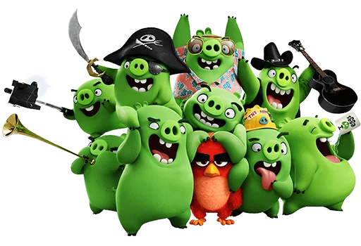 Емодзі Angry Birds Movie 🤗