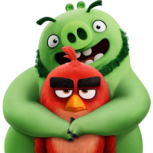 Telegram Sticker «Angry Birds Movie» ❤️