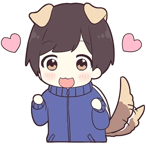 Telegram stiker «Cute Anime» 😍