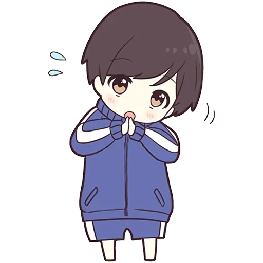 Telegram stiker «Cute Anime» 🥺