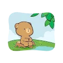 Animated: Milk and Mocha Bears #2 emoji 😒