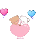 Animated: Milk and Mocha Bears #2 emoji 😢
