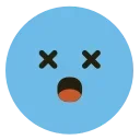Емодзі animated emoji 😵