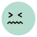 Емодзі animated emoji 😖