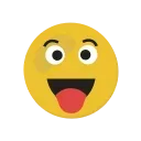 Эмодзи animated emoji 😜