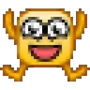 Animated Retro Smile emoji 😝