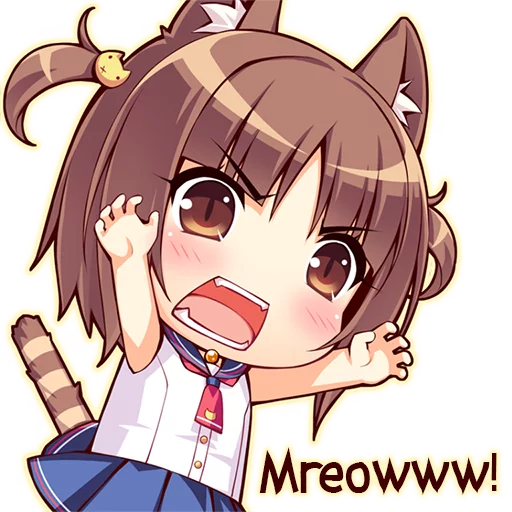 Anime fun expressions sticker 😠