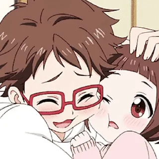Эмодзи Anime обнимашки #2 🫂