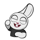 Емодзі Animated Rabbit 😊