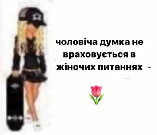 Telegram Sticker «українське лесбійство та мізандрія» 🖕