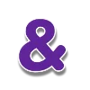 Фиолетовый шрифт emoji 🌸