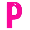 Telegram emojisi «Фиолетовый шрифт» 🌸