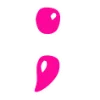 Фиолетовый шрифт emoji 🌸