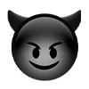 Telegram emoji «BLVCK» 😈