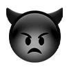Telegram emoji «BLVCK» 👿