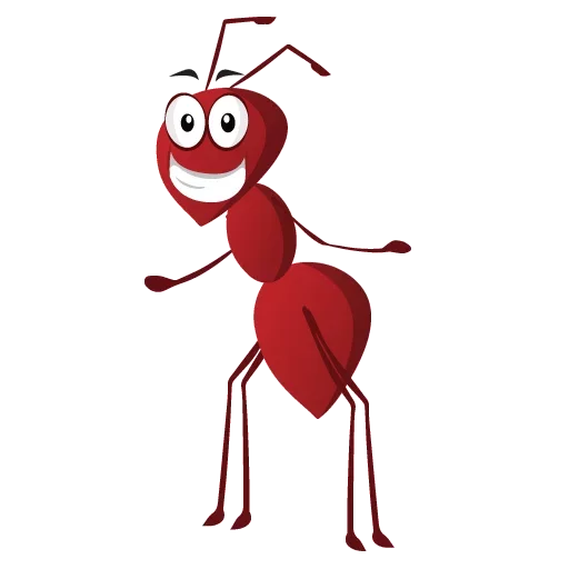 Telegram stiker «Ant» 😃