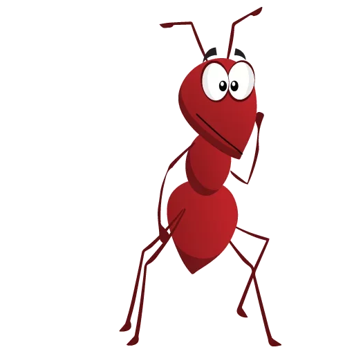 Telegram stiker «Ant» 😶