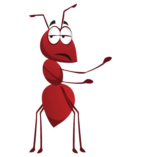 Стікер Telegram «Ant» 😒