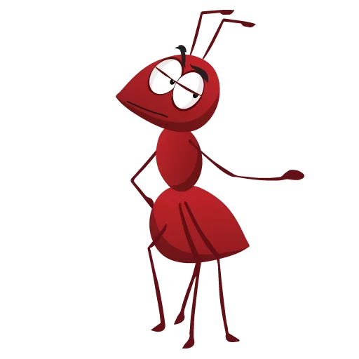 Telegram stiker «Ant» 😕