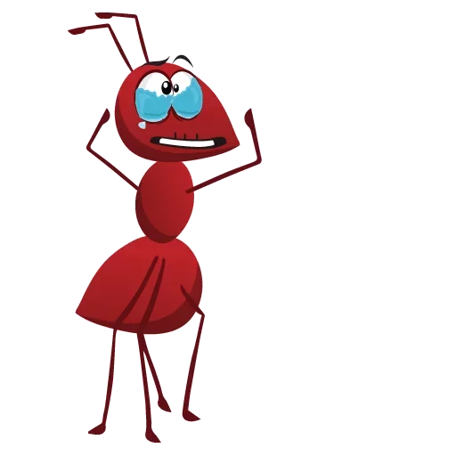 Емодзі Ant 😰