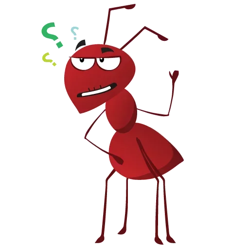 Telegram Sticker «Ant» 😮