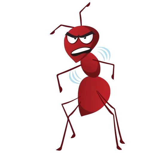 Telegram stiker «Ant» 😠