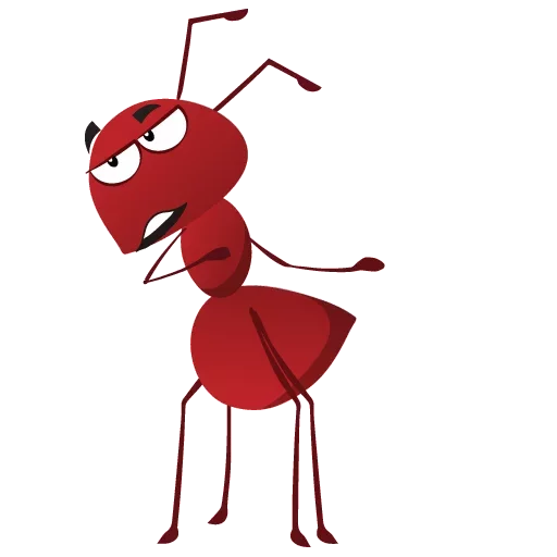 Telegram Sticker «Ant» 🖕