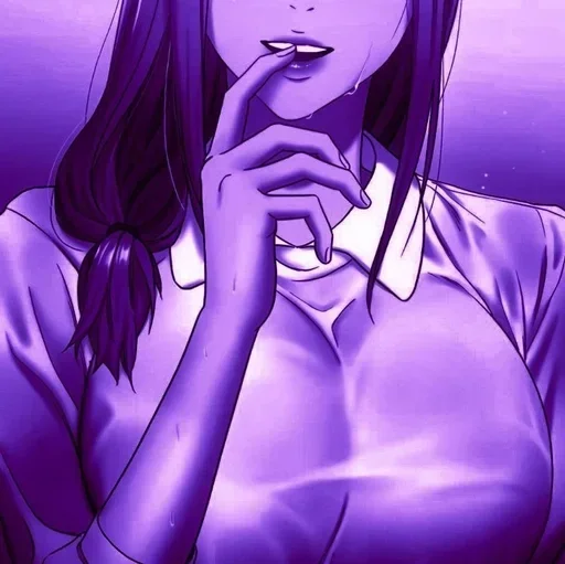 Стікер Telegram «Purple Manga» 🟣