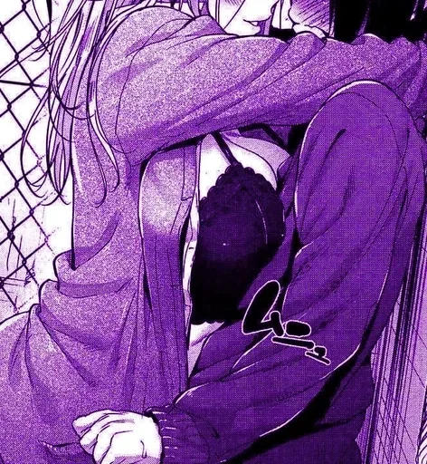 Telegram stiker «Purple Manga» 🟣