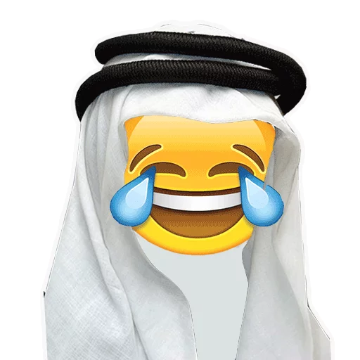 Стикер Arabic Emoticons 😂