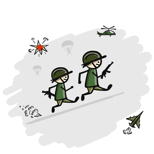 Telegram Sticker «Army Day» 😃