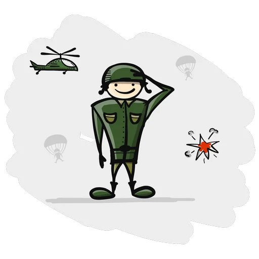 Telegram Sticker «Army Day» ?