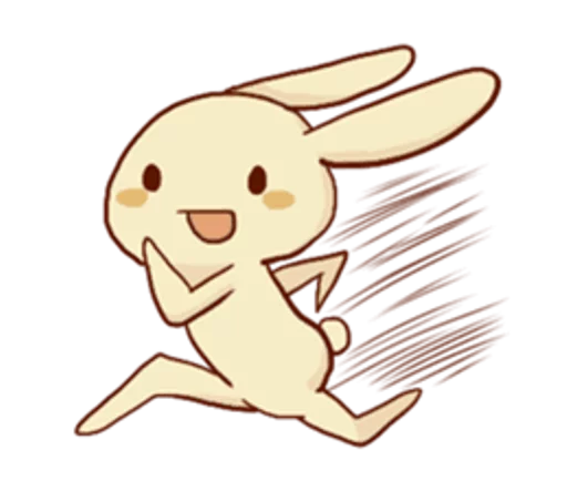 rabbit emoji 🏃