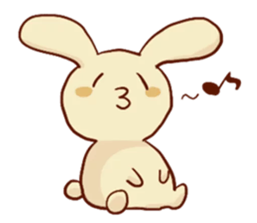 rabbit emoji 😚