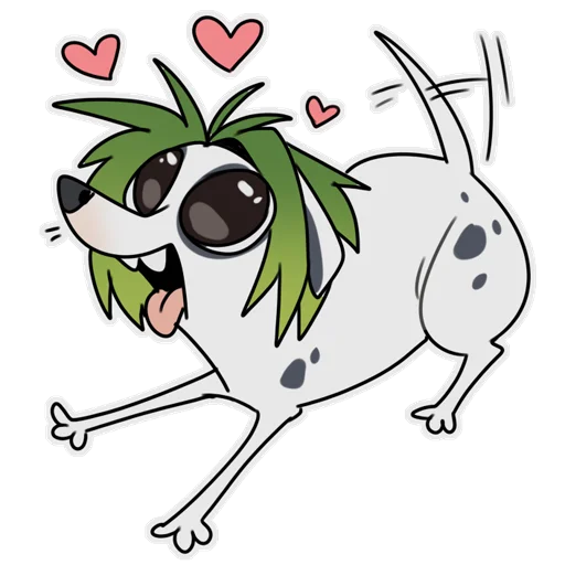 Arya the dog by HattieZAZU emoji 😍
