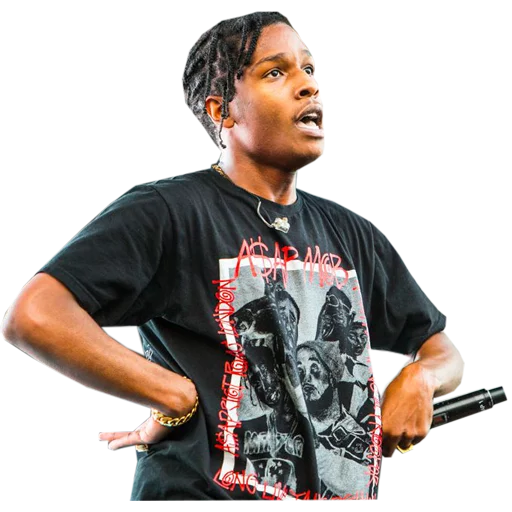 Telegram Sticker «A$AP Rocky -» 😡