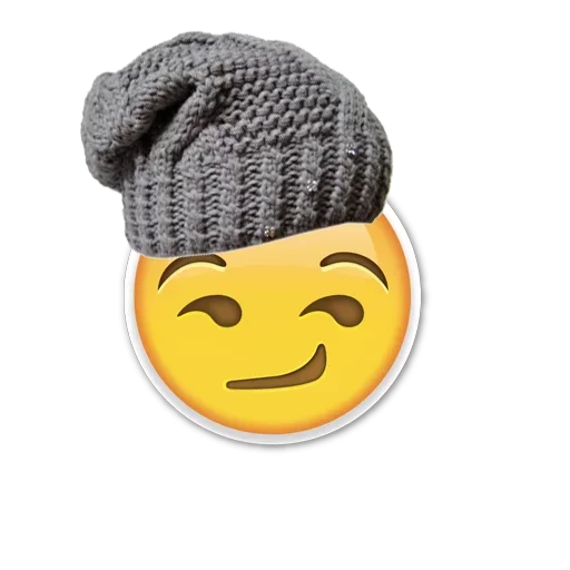 А шапку надел emoji 😉