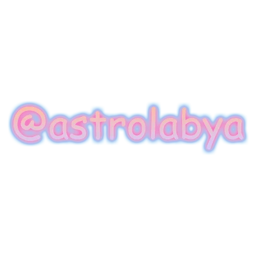 astrolabya sticker 🥺