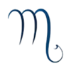 Эмодзи astrology symbols calligraphy ♏️