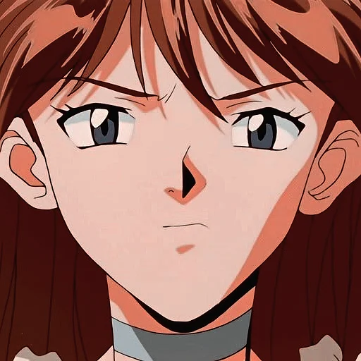 Asuka Langley Emotions 2 sticker 😕