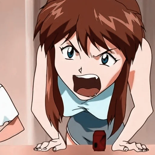 Asuka Langley Emotions 2 sticker 🤬