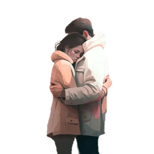 Стікер cute atmospheric hugs :З 🤗