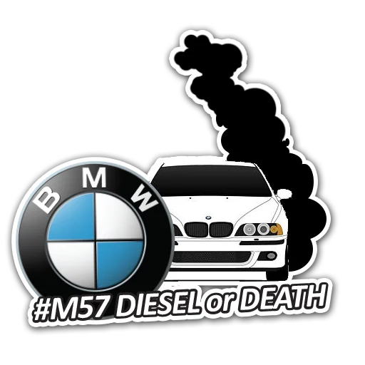 Стікер BMW_pack 🚬