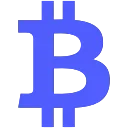 3D Bitcoin emoji 💙