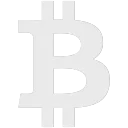 3D Bitcoin emoji 🤍