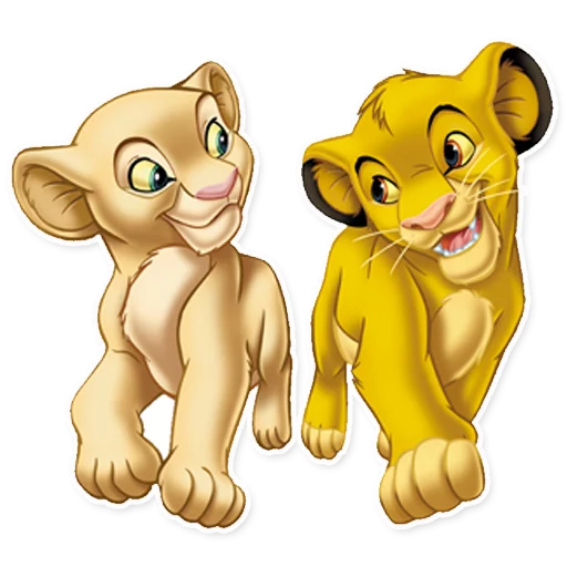 Telegram Sticker «Simba» 👫