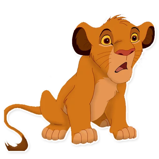 Telegram stiker «Simba» 🙀