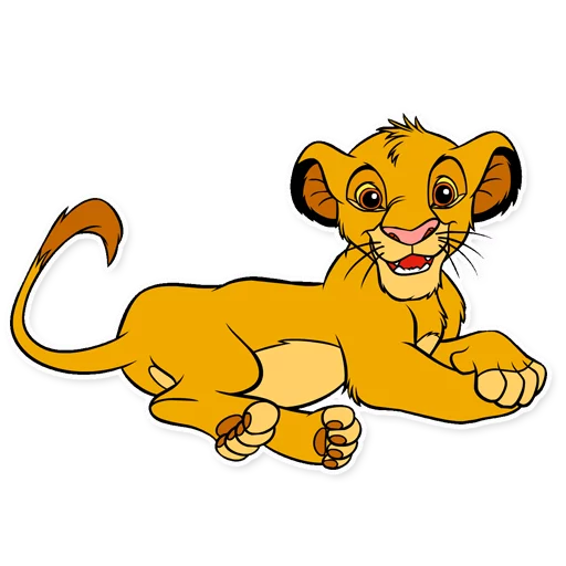 Telegram Sticker «Simba» 😺