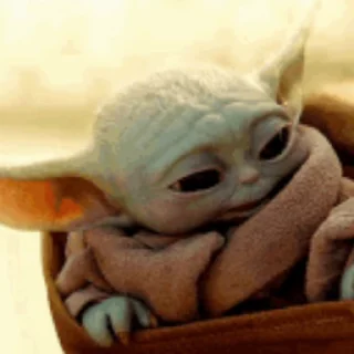 Baby Yoda stiker 🚗
