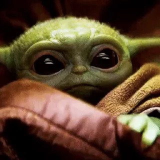 Baby Yoda stiker 🥺